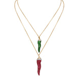 GREEN CHILLI PENDANT