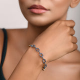 SQUARE BRACELET IOLITE