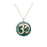 MALACHITE OM PENDANT