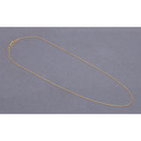 SIMPLE MEDIUM YELLOW GOLD CHAIN