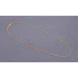 SIMPLE THIN YELLOW GOLD CHAIN