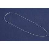 SIMPLE THIN WHITE GOLD CHAIN